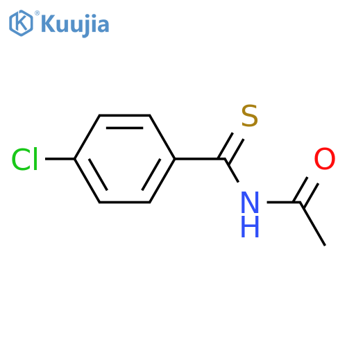 ACETAMIDE, N-[(4-CHLOROPHENYL)THIOXOMETHYL]- structure