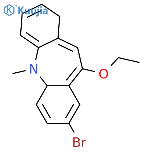 5H-DIBENZ[B,F]AZEPINE, 2-BROMO-11-ETHOXY-5-METHYL- structure