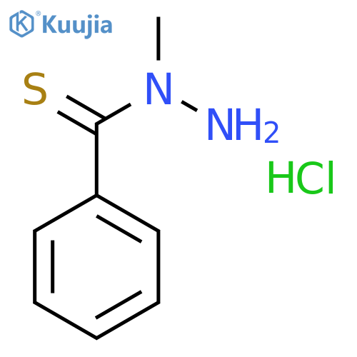 N-Methyl-N-thiobenzoylhydrazineHydrochloride structure