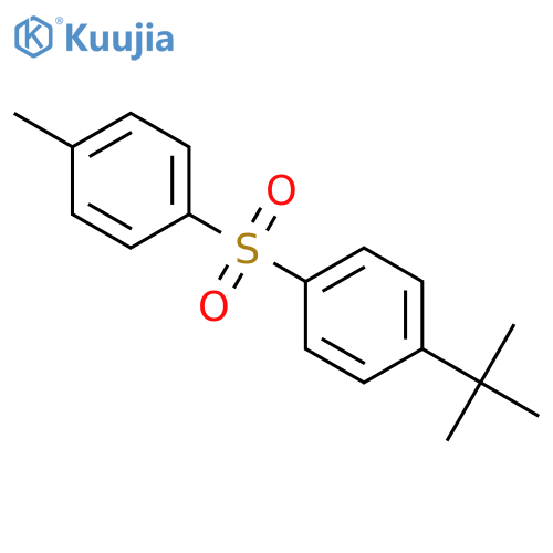 BENZENE, 1-(1,1-DIMETHYLETHYL)-4-[(4-METHYLPHENYL)SULFONYL]- structure
