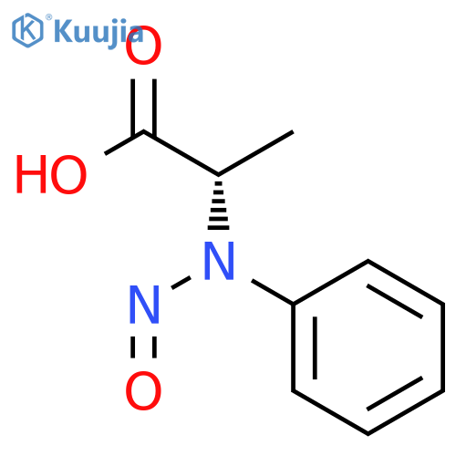 L-ALANINE, N-NITROSO-N-PHENYL- structure
