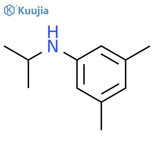 3,5-dimethyl-N-(propan-2-yl)aniline structure