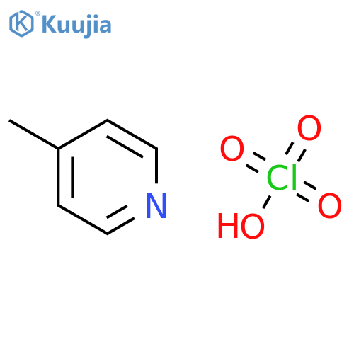 PYRIDINE, 4-METHYL-, PERCHLORATE structure