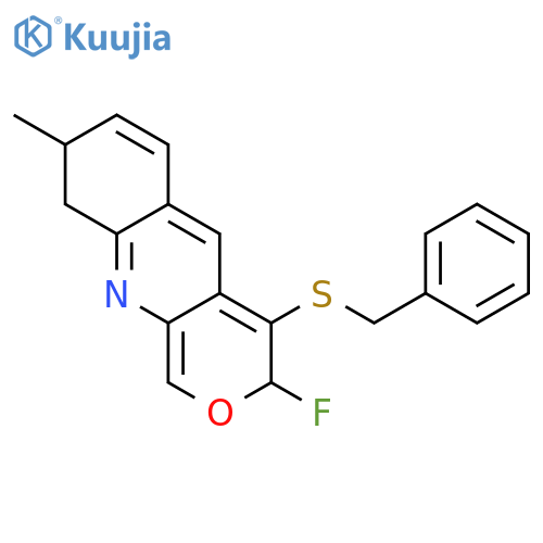 6H-[1]Benzothiopyrano[4,3-b]quinoline,2-fluoro-7-methyl- structure