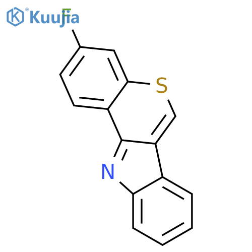 3-fluorothiochromeno[4,3-b]indole structure
