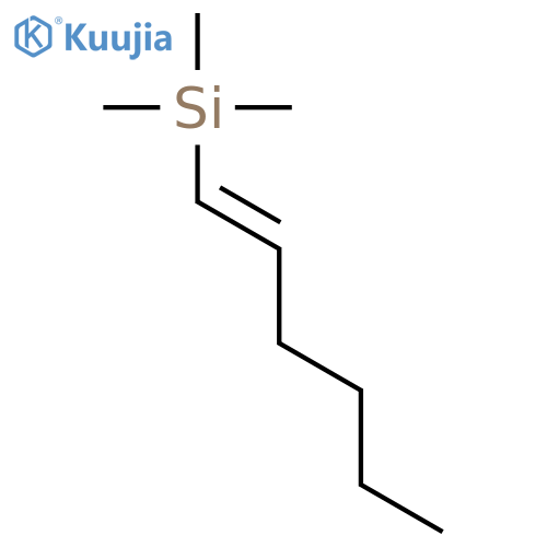 Silane, (1Z)-1-hexenyltrimethyl- structure