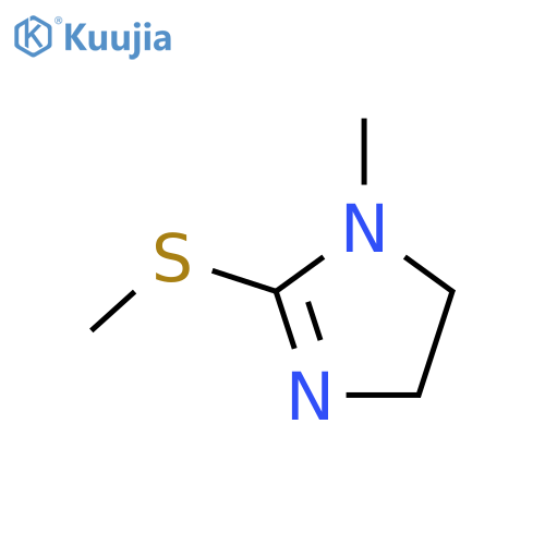 1-methyl-2-(methylsulfanyl)-4,5-dihydro-1H-imidazole structure