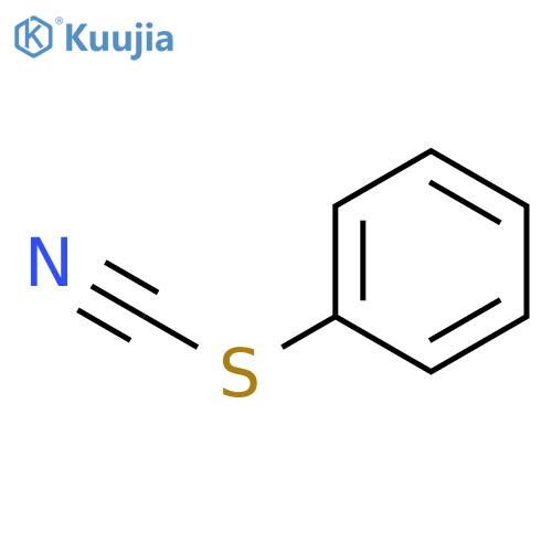 (phenylsulfanyl)formonitrile structure