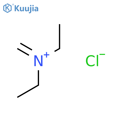 Ethanaminium, N-ethyl-N-methylene-, chloride structure