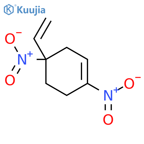 Cyclohexene, 4-ethenyl-1,4-dinitro- structure