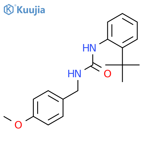 UREA, N-[2-(1,1-DIMETHYLETHYL)PHENYL]-N'-[(4-METHOXYPHENYL)METHYL]- structure