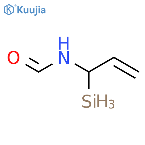 Formamide, N-(1-silyl-2-propenyl)- structure