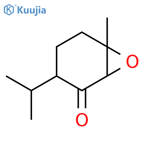 7-Oxabicyclo[4.1.0]heptan-2-one,6-methyl-3-(1-methylethyl)- structure