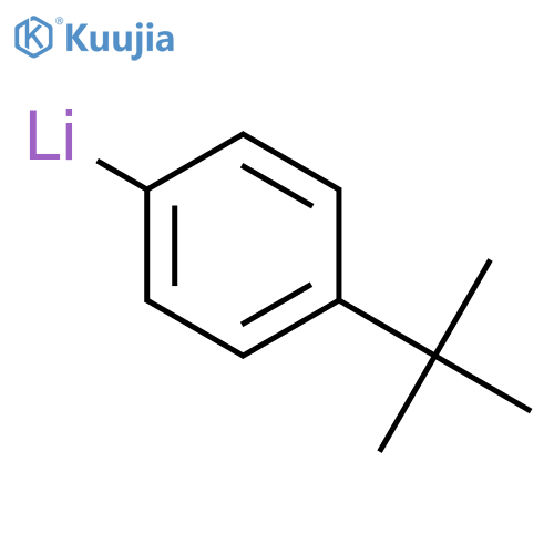 Lithium, [4-(1,1-dimethylethyl)phenyl]- structure