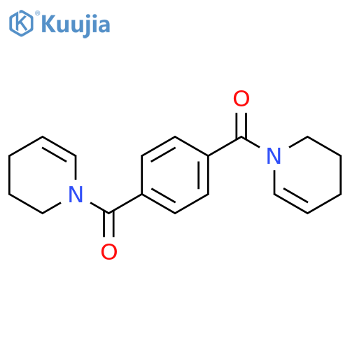 benzene-1,4-diylbis(3,4-dihydropyridin-1(2H)-ylmethanone) structure