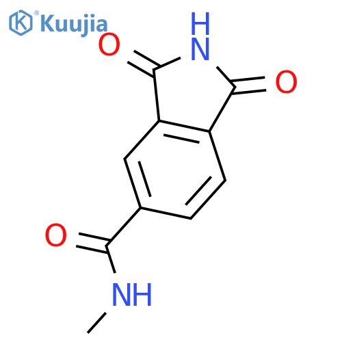 1H-ISOINDOLE-5-CARBOXAMIDE, 2,3-DIHYDRO-N-METHYL-1,3-DIOXO- structure