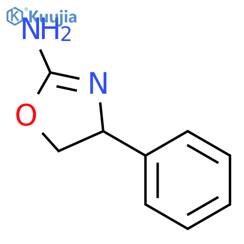 4-phenyl-4,5-dihydro-1,3-oxazol-2-amine structure
