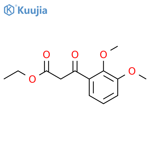 3-(2,3-DIMETHOXY-PHENYL)-3-OXO-PROPIONIC ACID ETHYL ESTER structure