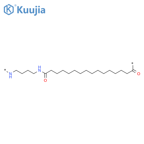 POLY[IMINO-1,4-BUTANEDIYLIMINO(1,16-DIOXO-1,16-HEXADECANEDIYL)] structure