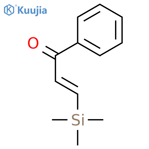 2-PROPEN-1-ONE, 1-PHENYL-3-(TRIMETHYLSILYL)-, (E)- structure