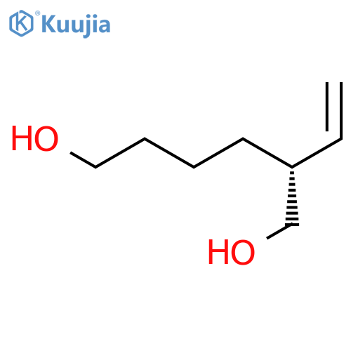 1,6-HEXANEDIOL, 2-ETHENYL-, (2R)- structure
