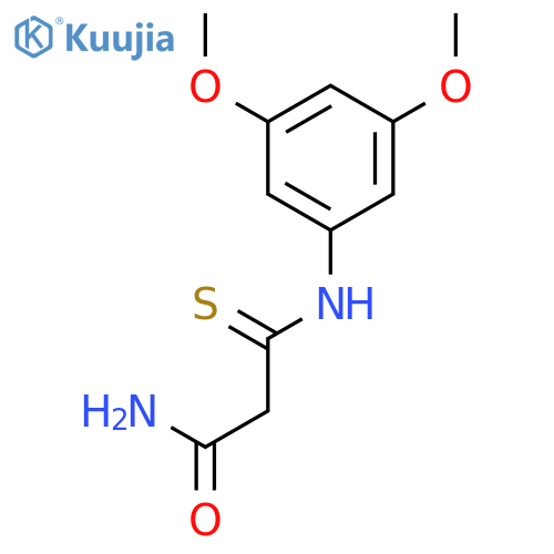 PROPANAMIDE, 3-[(3,5-DIMETHOXYPHENYL)AMINO]-3-THIOXO- structure