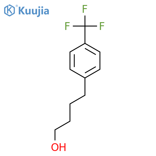 BENZENEBUTANOL, 4-(TRIFLUOROMETHYL)- structure
