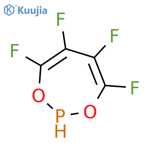 1,3,2-Dioxaphosphepin, 4,5,6,7-tetrafluoro- structure