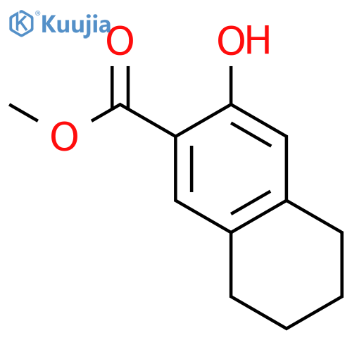 methyl 3-hydroxy-5,6,7,8-tetrahydronaphthalene-2-carboxylate structure