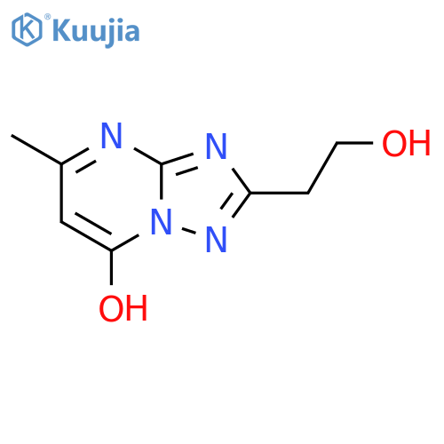 [1,2,4]TRIAZOLO[1,5-A]PYRIMIDINE-2-ETHANOL, 7-HYDROXY-5-METHYL- structure