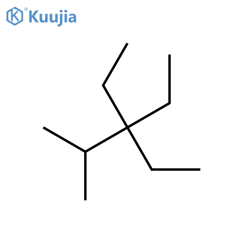 Pentane, 3,3-diethyl-2-methyl- structure