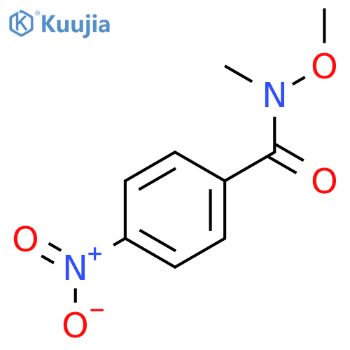 N-Methoxy-N-methyl-4-nitrobenzamide structure