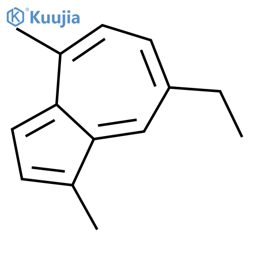 Chamazulene structure