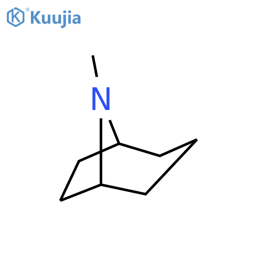 8-Azabicyclo[3.2.1]octane,8-methyl- structure