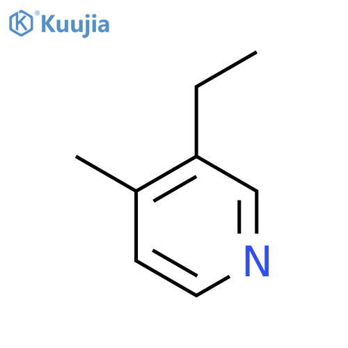 3-Ethyl-4-methylpyridine structure