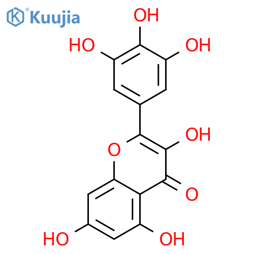 Myricetin structure