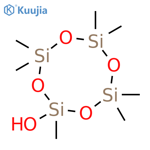 Heptamethylcyclotetrasiloxan-2-ol structure