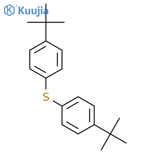 Benzene, 1,1'-thiobis[4-(1,1-dimethylethyl)- structure