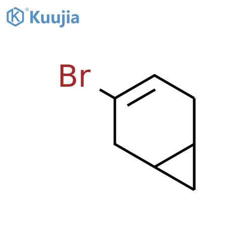Tricyclo[4.1.0.02,7]hept-3-ene, 4-bromo- structure