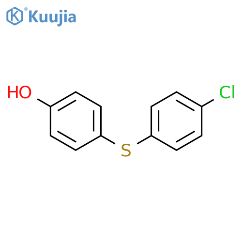 Phenol, 4-[(4-chlorophenyl)thio]- structure