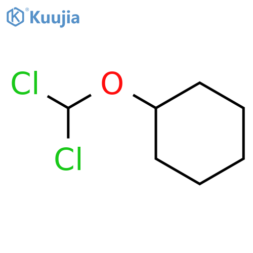 CYCLOHEXANE, (DICHLOROMETHOXY)- structure