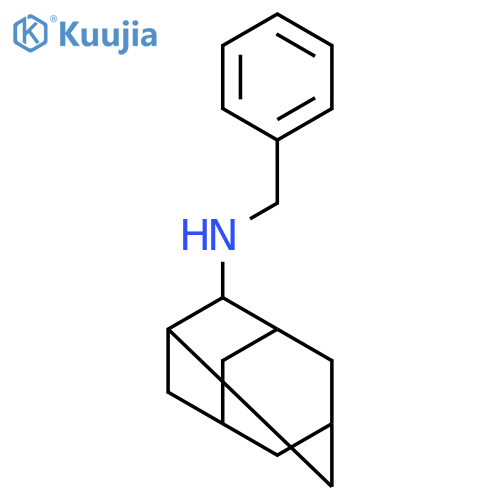 2-Adamantanamine, N-benzyl-, hydrochloride structure