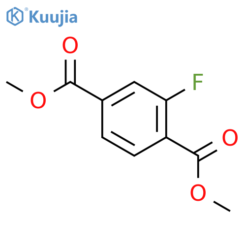 Dimethyl 2-fluoroterephthalate structure