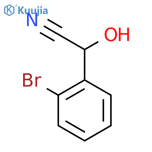 2-(2-Bromophenyl)-2-hydroxyacetonitrile structure