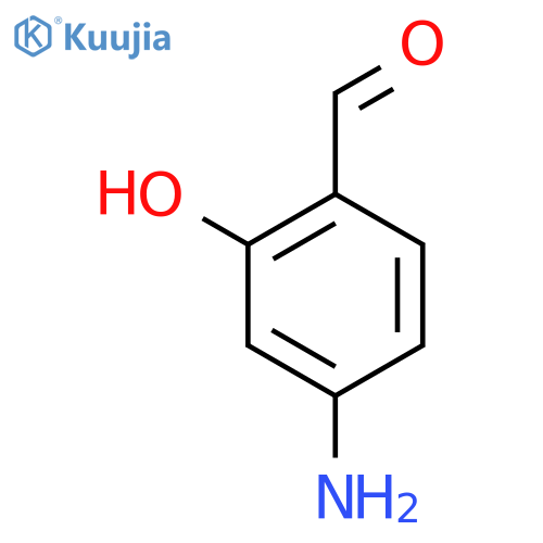 Benzaldehyde, 4-amino-2-hydroxy- structure
