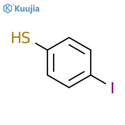 4-iodobenzene-1-thiol structure