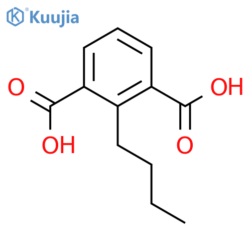 1,3-Benzenedicarboxylic acid, 2-butyl- structure