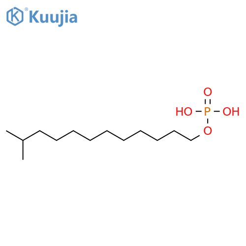 Phosphoric acid,esters,isotridecyl ester structure
