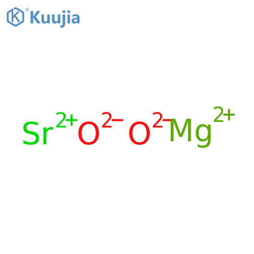 Magnesium strontium oxide structure