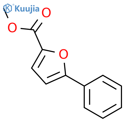 methyl 5-phenylfuran-2-carboxylate structure